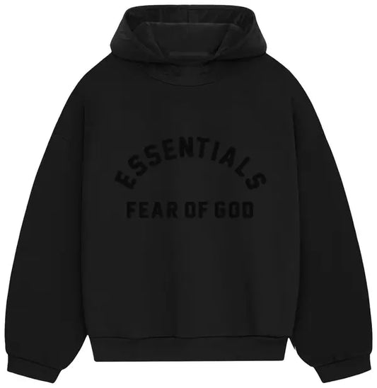 Fear of God Essentials Nylon Fleece Set 'Jet Black/Jet Black'