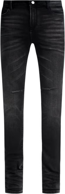 Pintuck Skinny Jeans in Graphite Fade RTA