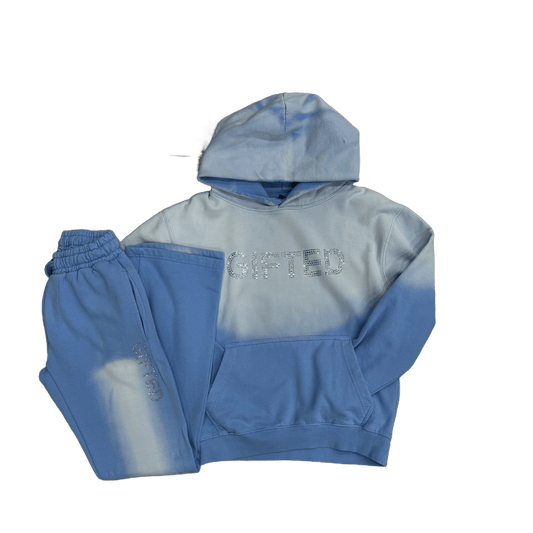 gifted baby blue sweatsuit