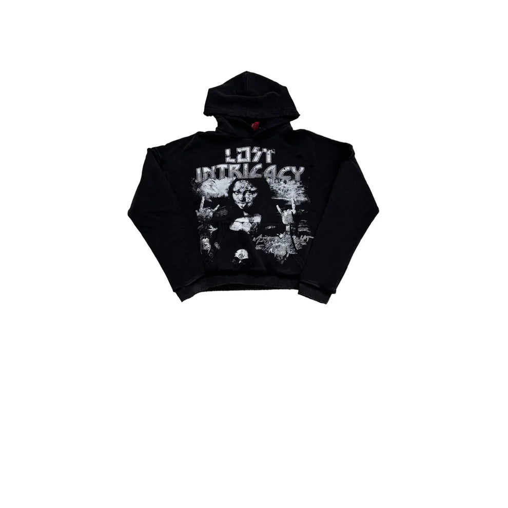 Lost Intricacy Mona Lisa Pullover Hoodie