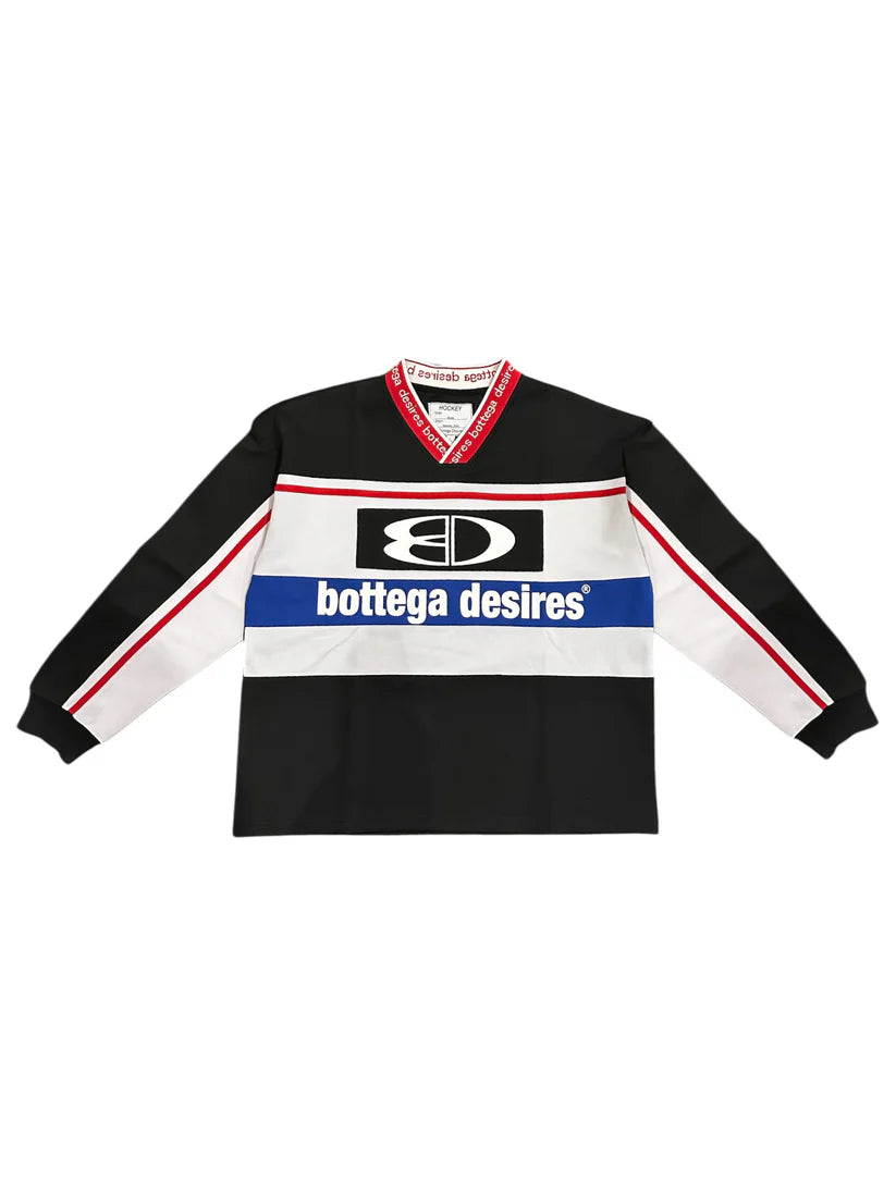 BOTTEGA DESIRES HOCKEY LONG SLEEVE JERSEY (BLACK)