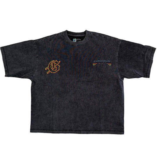 Godspeed Biker Nation T-Shirt "Grey Wash"