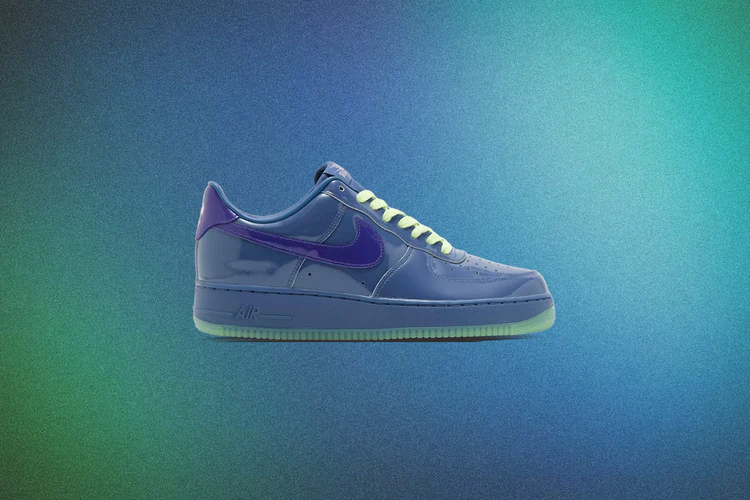 Air Force 1 Patent Leather "Mystic Navy Grape Ice"