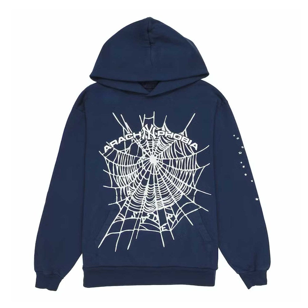 Sp5der Arach NY Phobia Hoodie "Navy "