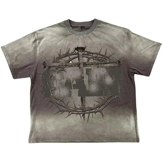 Grey Saint Vanity Cross T-Shirt