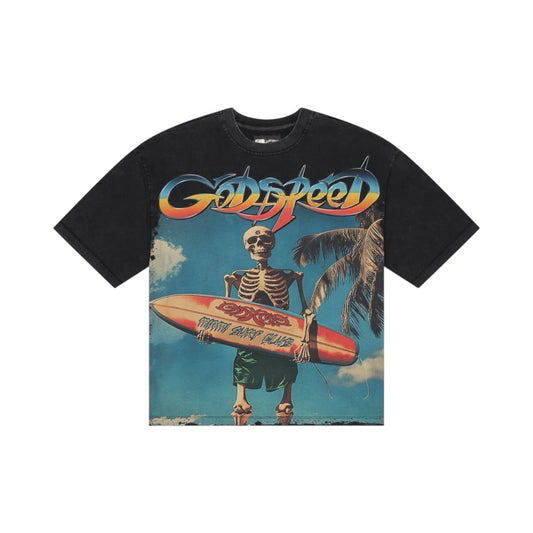 Godspeed Miami surf club (Black) Tee