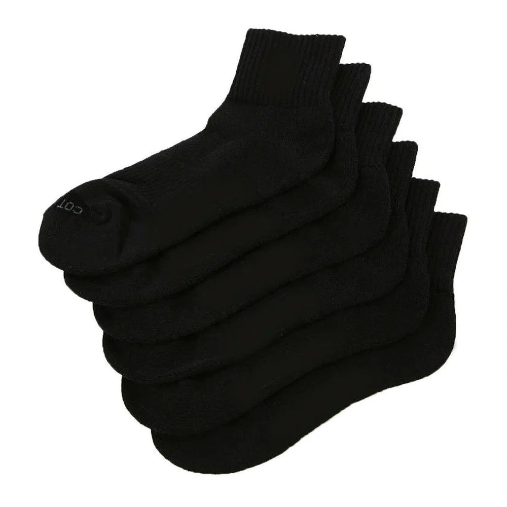 RICH COTTON SOCKS “ Black Quater”