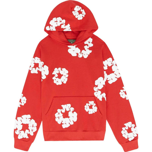 Denim Tears The Cotton Hoodie “ Red “