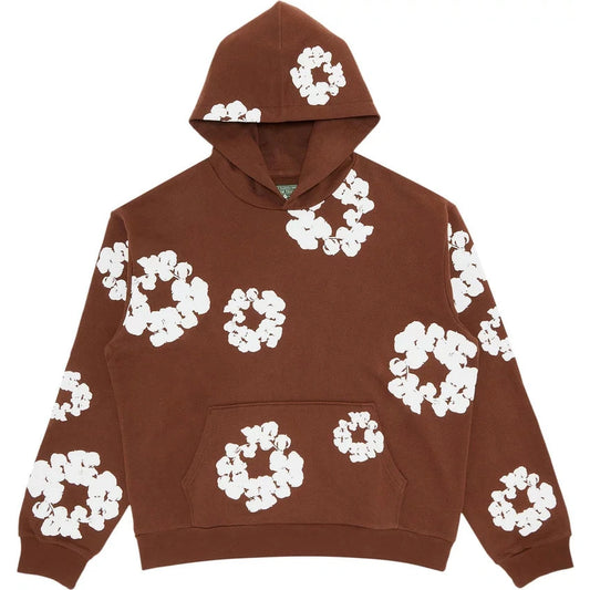 Denim Tears The Cotton Wreath Hoodie “ Brown “