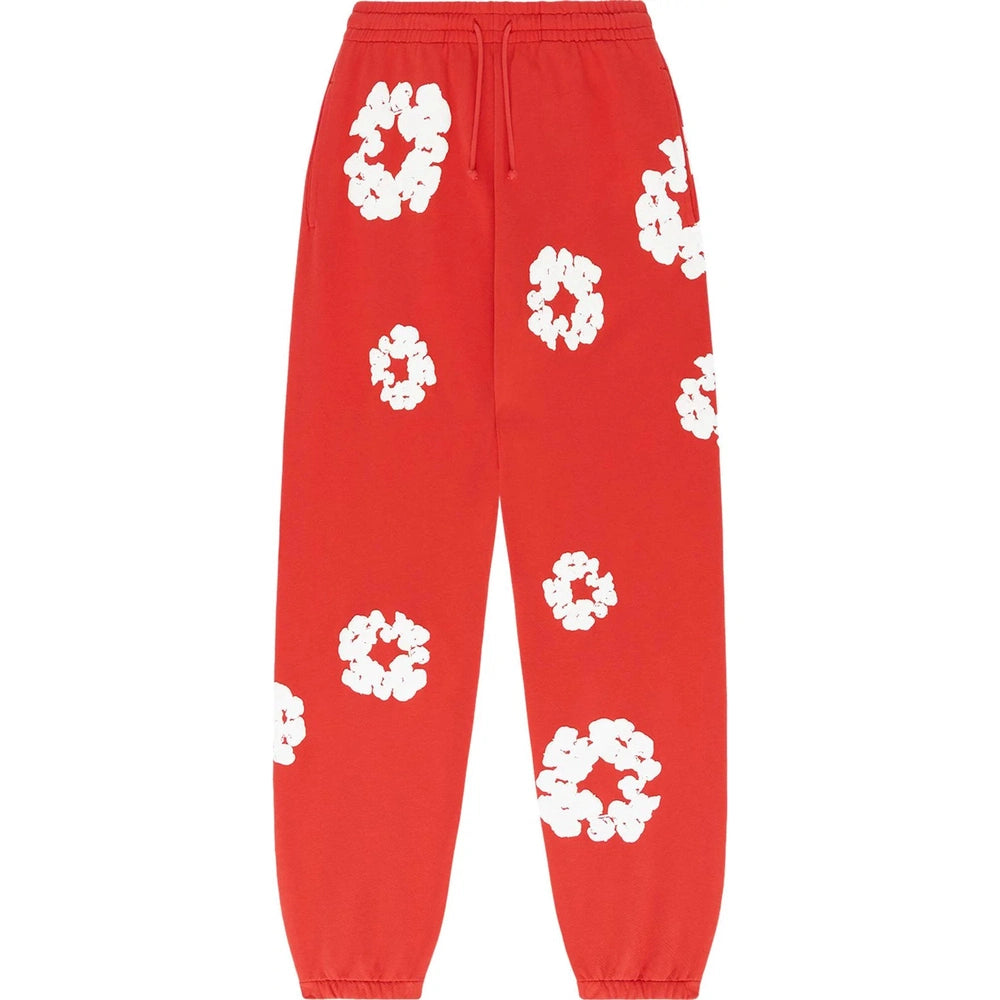 Denim Tear The Cotton Sweatpants “ Red “