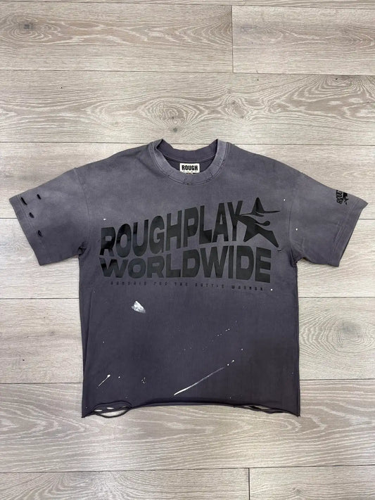 Roughplay Gray/Black T-Shirt