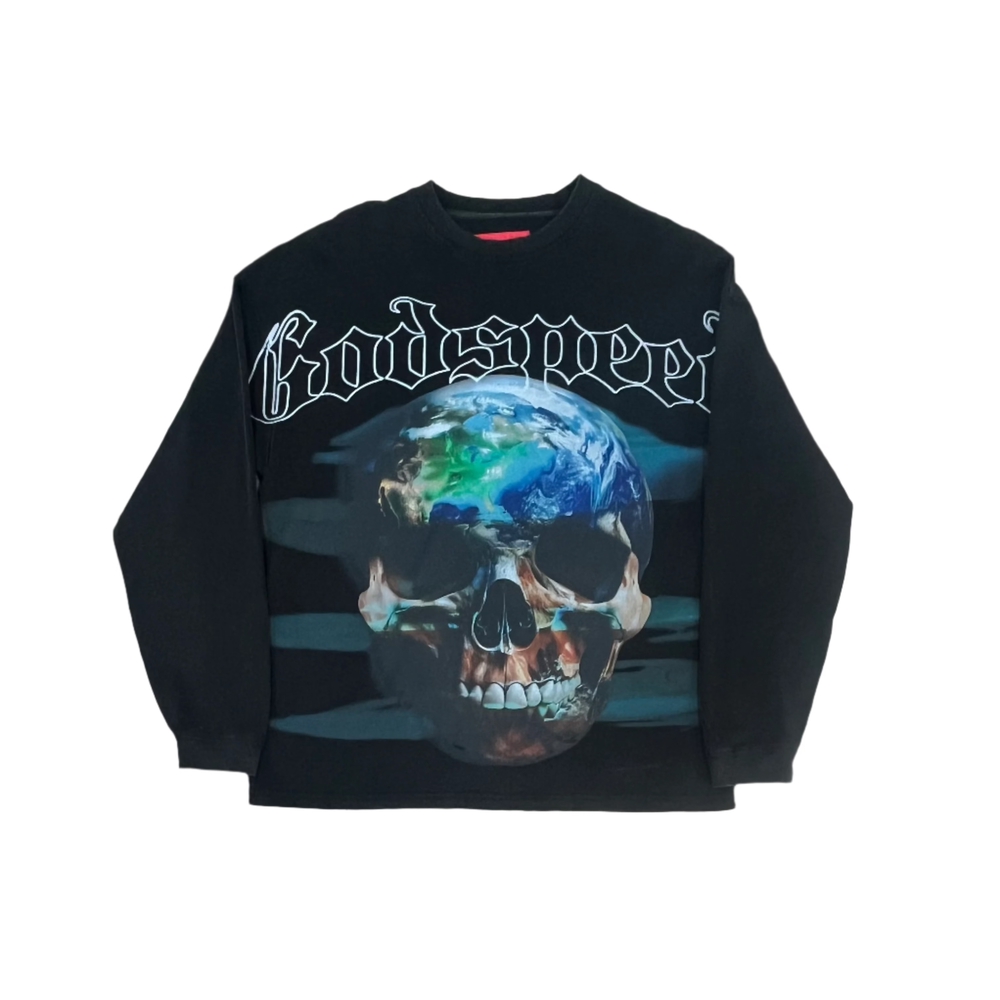 Godspeed world skull black