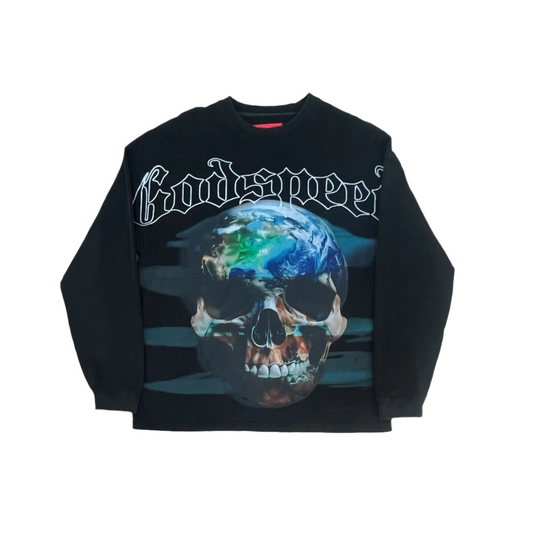 Godspeed world skull black