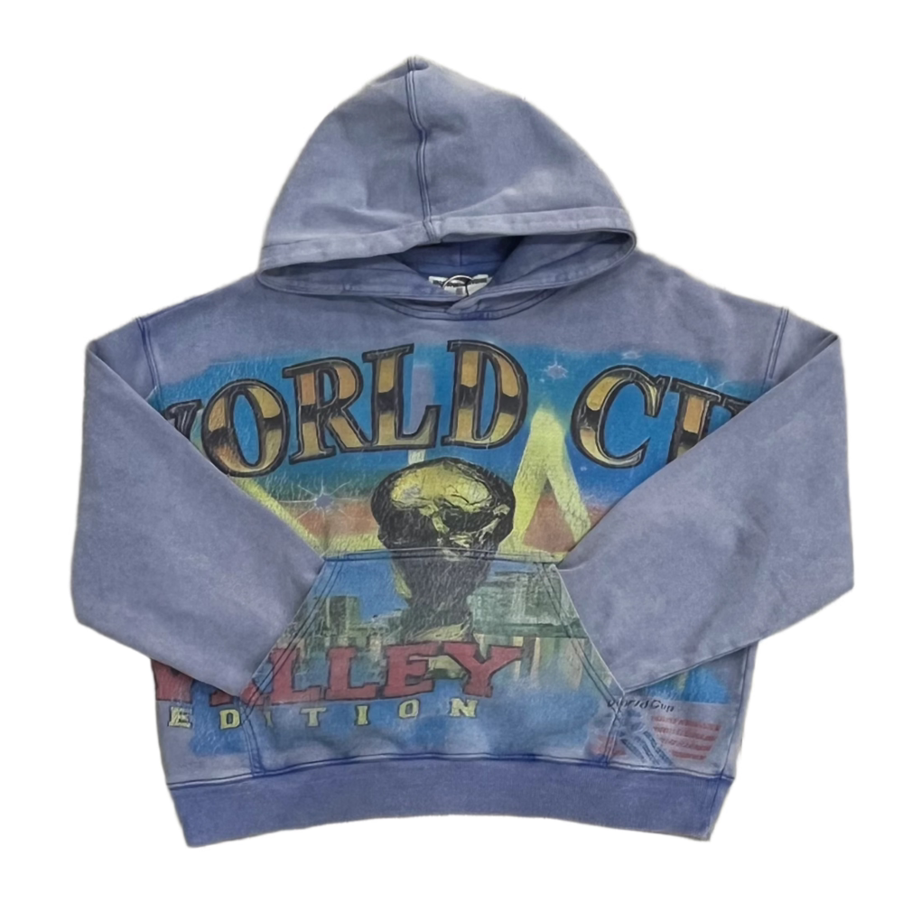 VALE PURPLE WASHED HOODIE