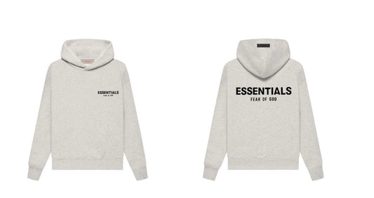 Fear of God Essentials Kids Fleece Set 'Light oatmeal'