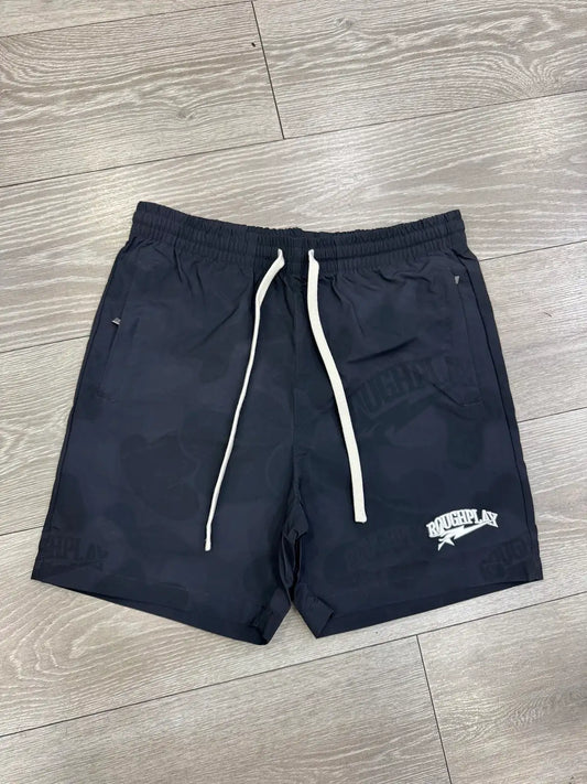 Roughplay Camo Shorts 'Black'