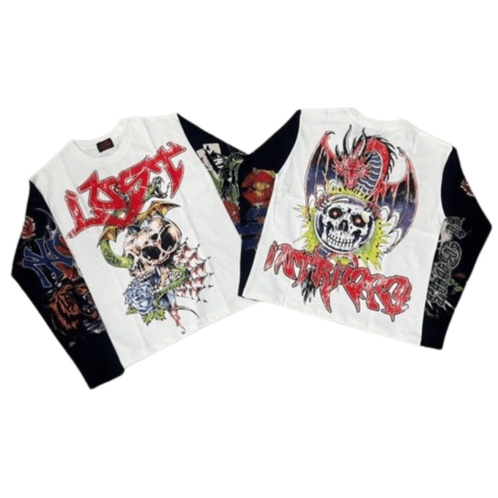 Lost Intricacy Ed Hardy "#1" Long Sleeve