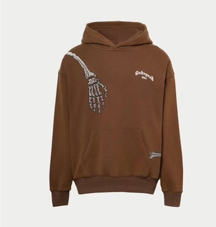 R.O.D washed brown godspeed hoodie
