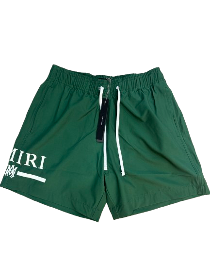 Amiri Swim Trunks MA Bar Green