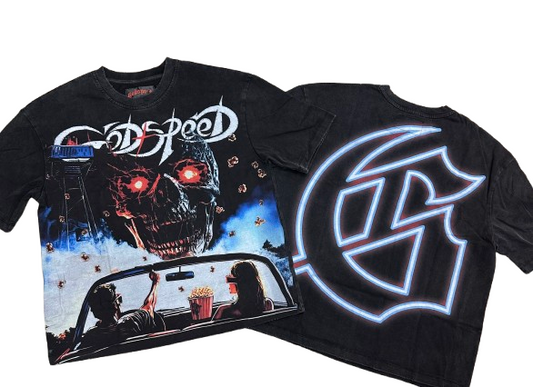 Drive-In (Black Wash) Godspeed T-Shirt