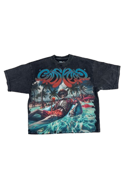 Godspeed pool party (black) T-Shirt