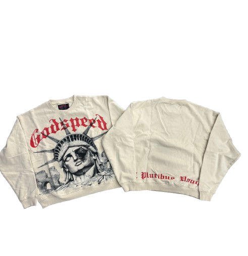 Godspeed "R.O.M.E" sweatshirt (bone)