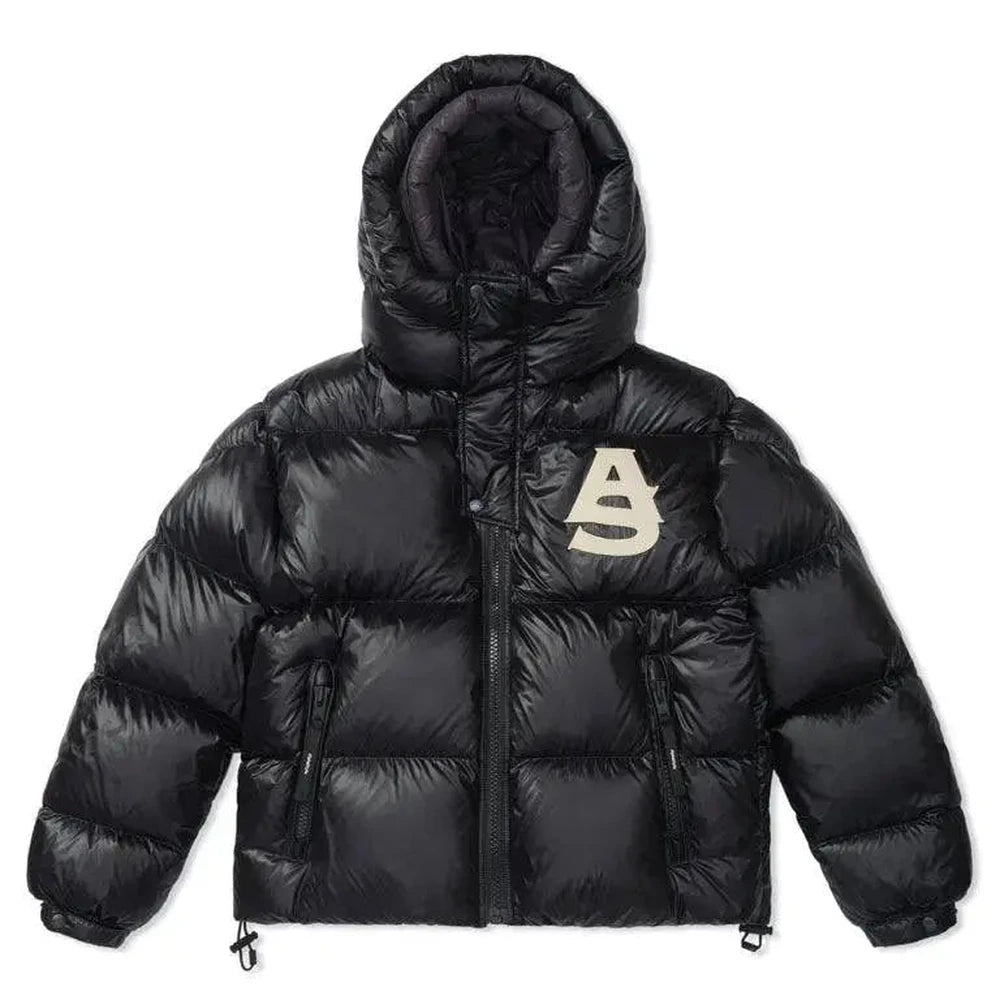 Kudu Double Hood Down Jacket BLK