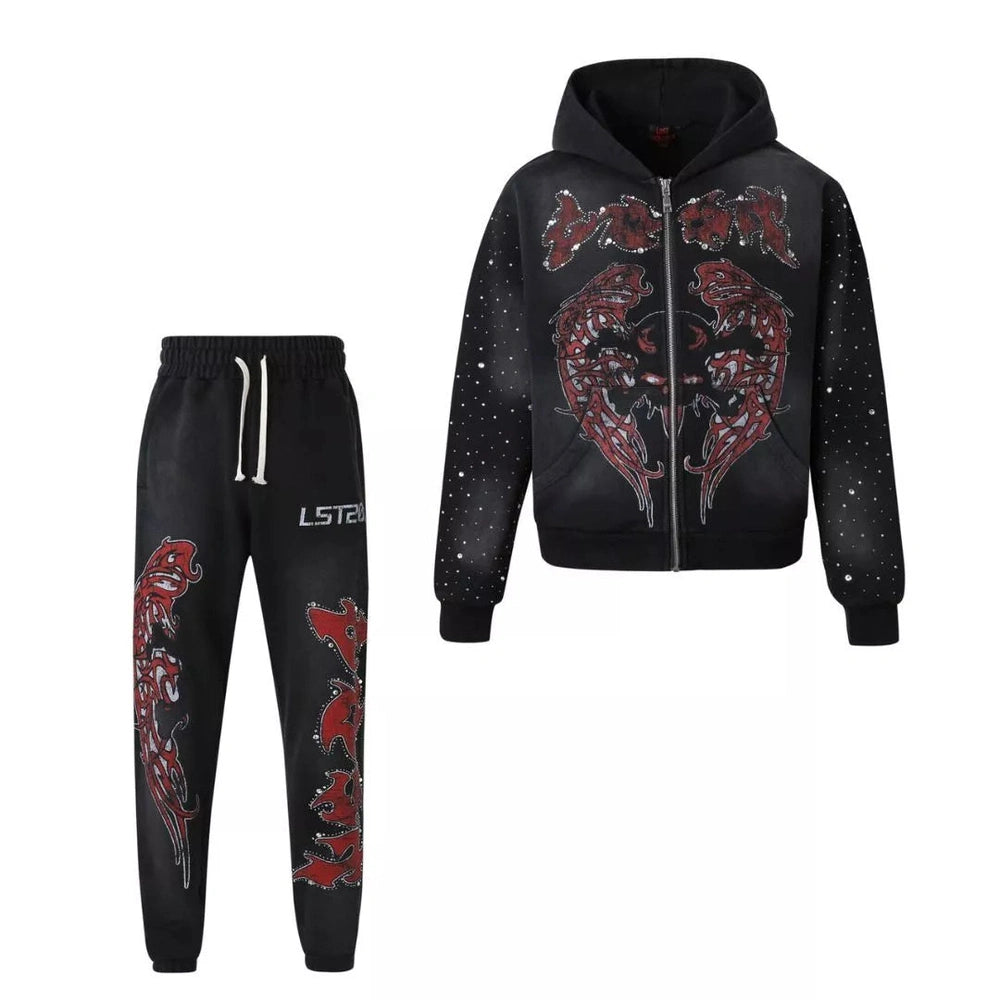 Lost Intricacy "Evil Wing" Sweatsuit