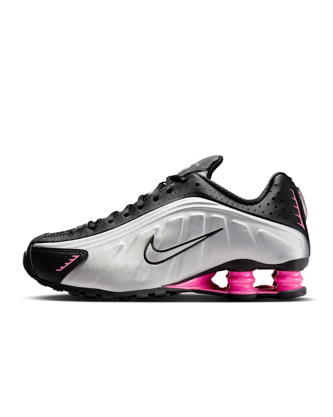 Nike Shox R4 "Black Metallic Silver Pinksicle"