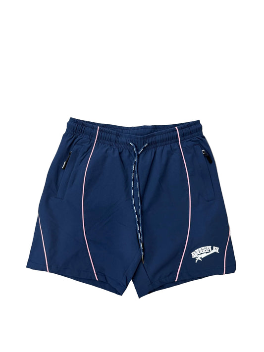 Roughplay Pipe shorts 'Navy blue/pink'