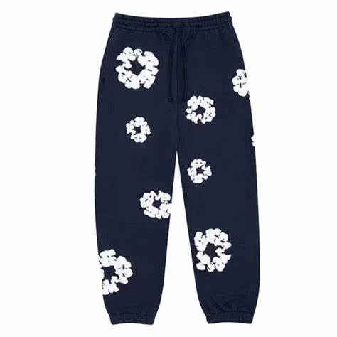 Denim Tears navy blue sweatpants