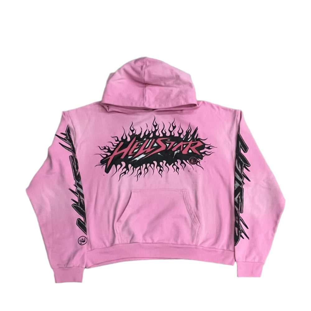 Hellstar pink hoodie