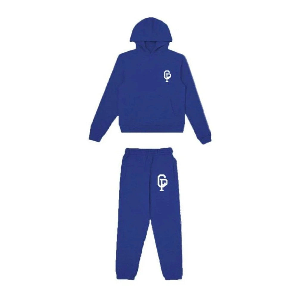 Royal Blue Sweatsuit crispy