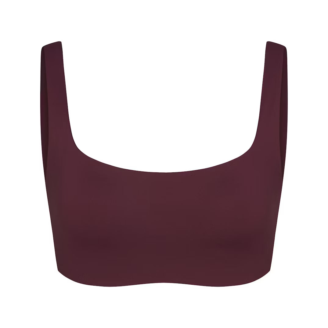 NikeSkims SCOOP NECK BRA currant