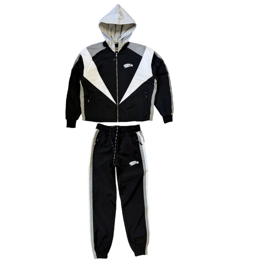 RoughPlay🩹TrackSuit (BLK/GRY)