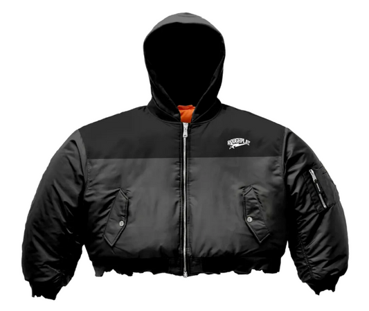 RoughPlay🩹Puffer Jacket (BLACK)