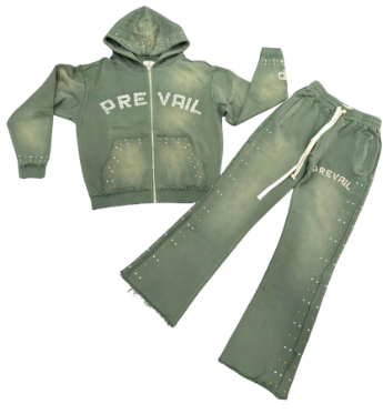 Legends Prevail Rhinestone suit 'green'