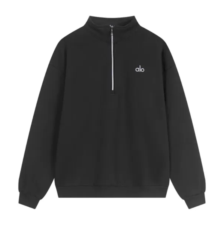 ALO Accolade Quarter Zip Suit 'Black'