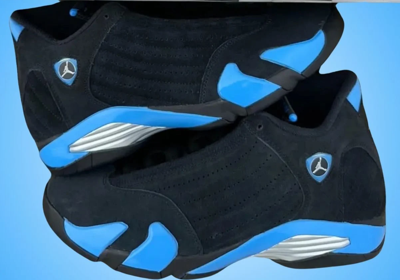 Black 'UNC' Jordan 14 2026