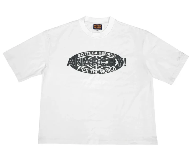 Bottega Desires 'Anarchy' White Tee