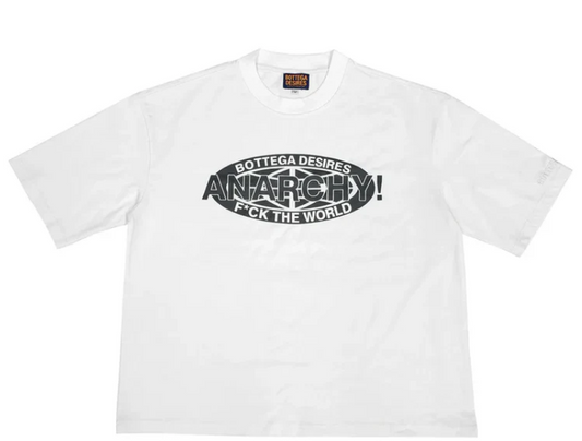 Bottega Desires 'Anarchy' White Tee