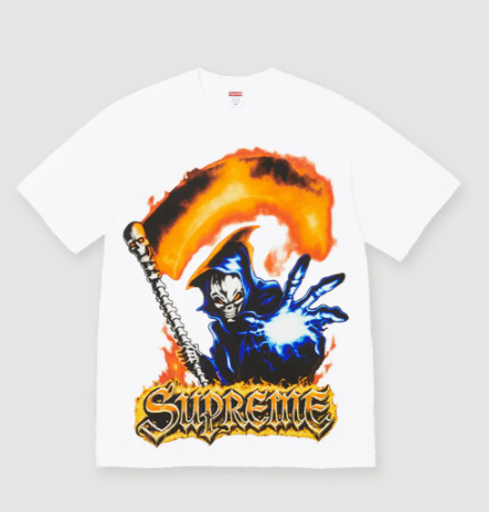 Supreme Grim Reaper T-Shirt 'White'