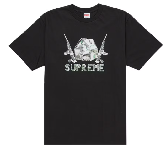 Supreme Origami T-Shirt 'BLK'