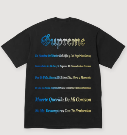 Supreme Grim Reaper T-Shirt 'BLK'