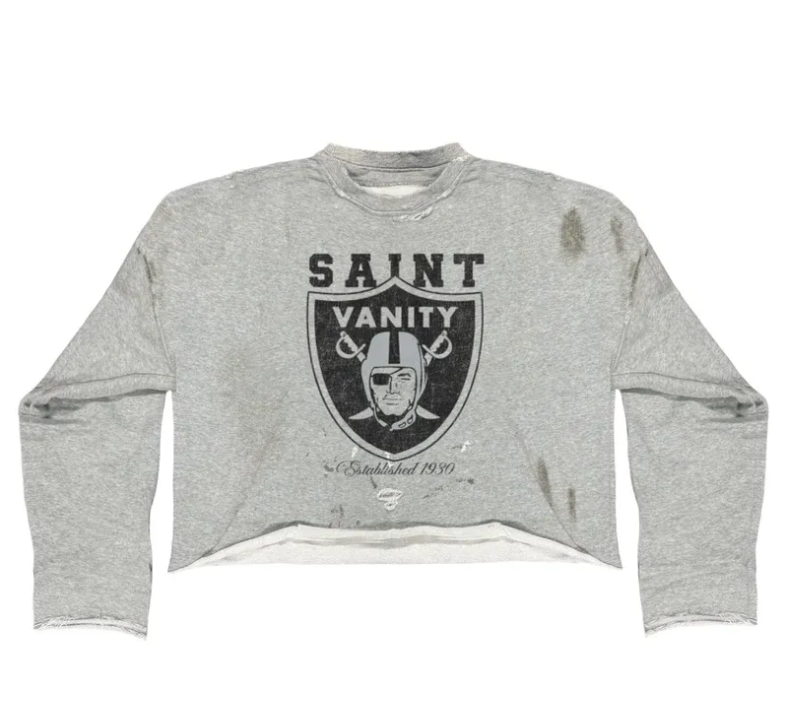 Saint Vanity Oakland Crewneck Short set