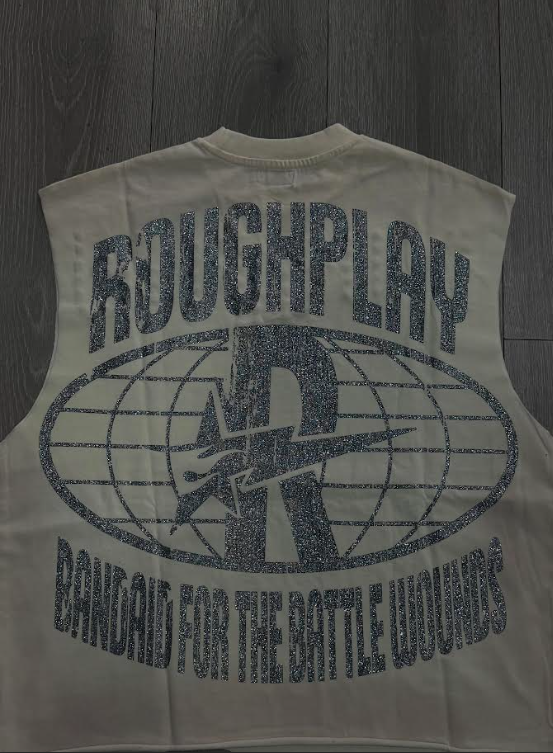 Roughplay Cut Off T-Shirt Wasteland liberty 'Cream'