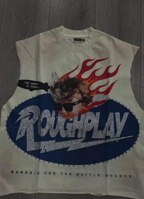 Roughplay Cut Off T-Shirt soul boy 'Cream'