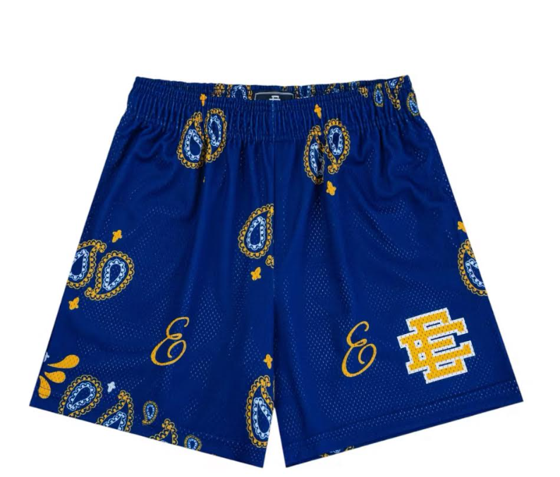 Eric Emanuel Basic Short Blue-yellow Bandana