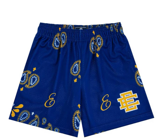 Eric Emanuel Basic Short Blue-yellow Bandana