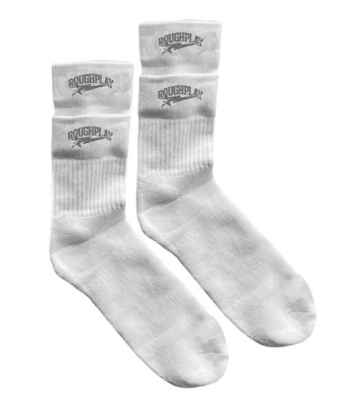 Roughplay Socks (White/Silver)